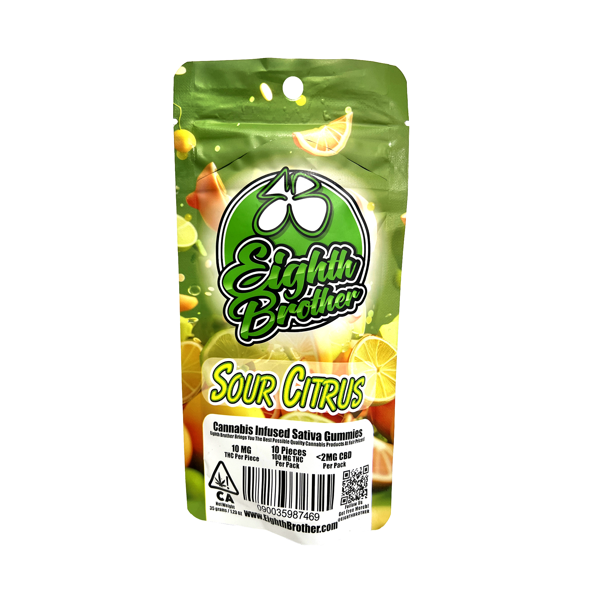 Sour Citrus [10pk] (100mg)