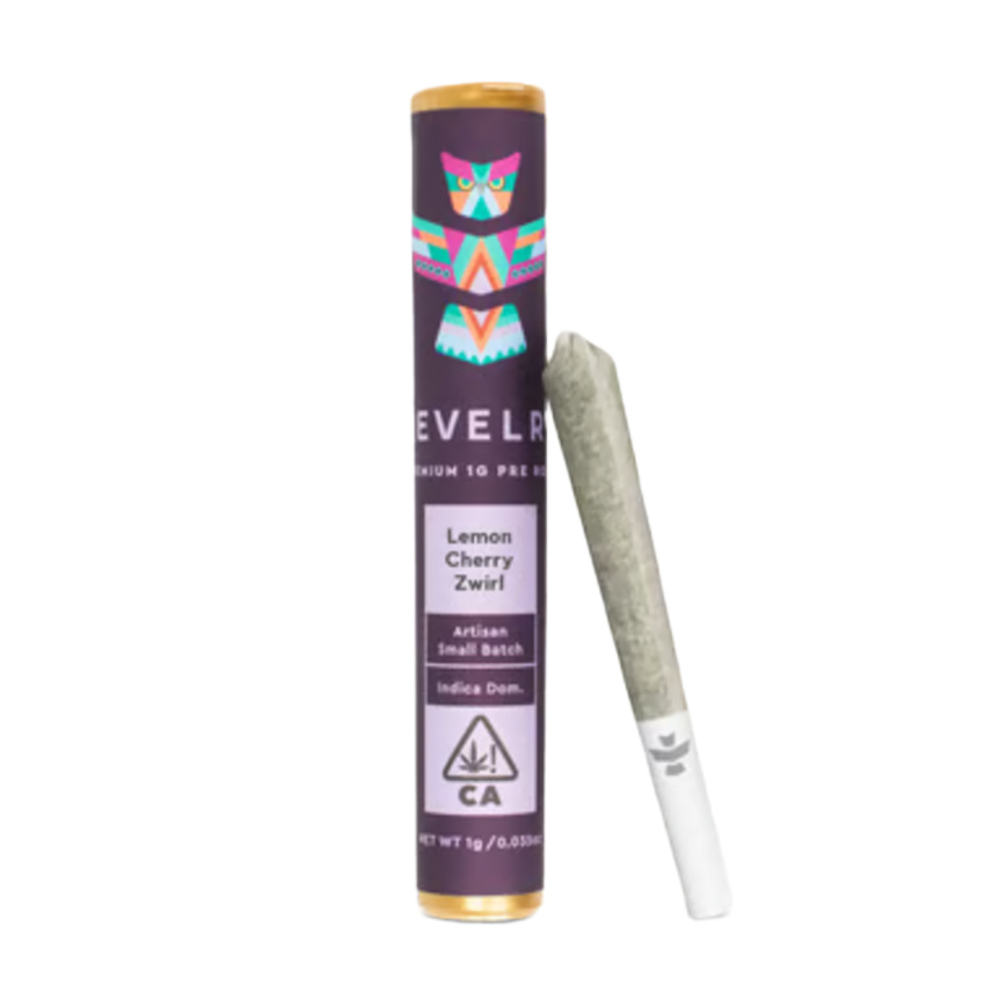 Lemon Cherry Zwirl [.5g] | Revelry Herb Co. | Cannabis Pre-roll