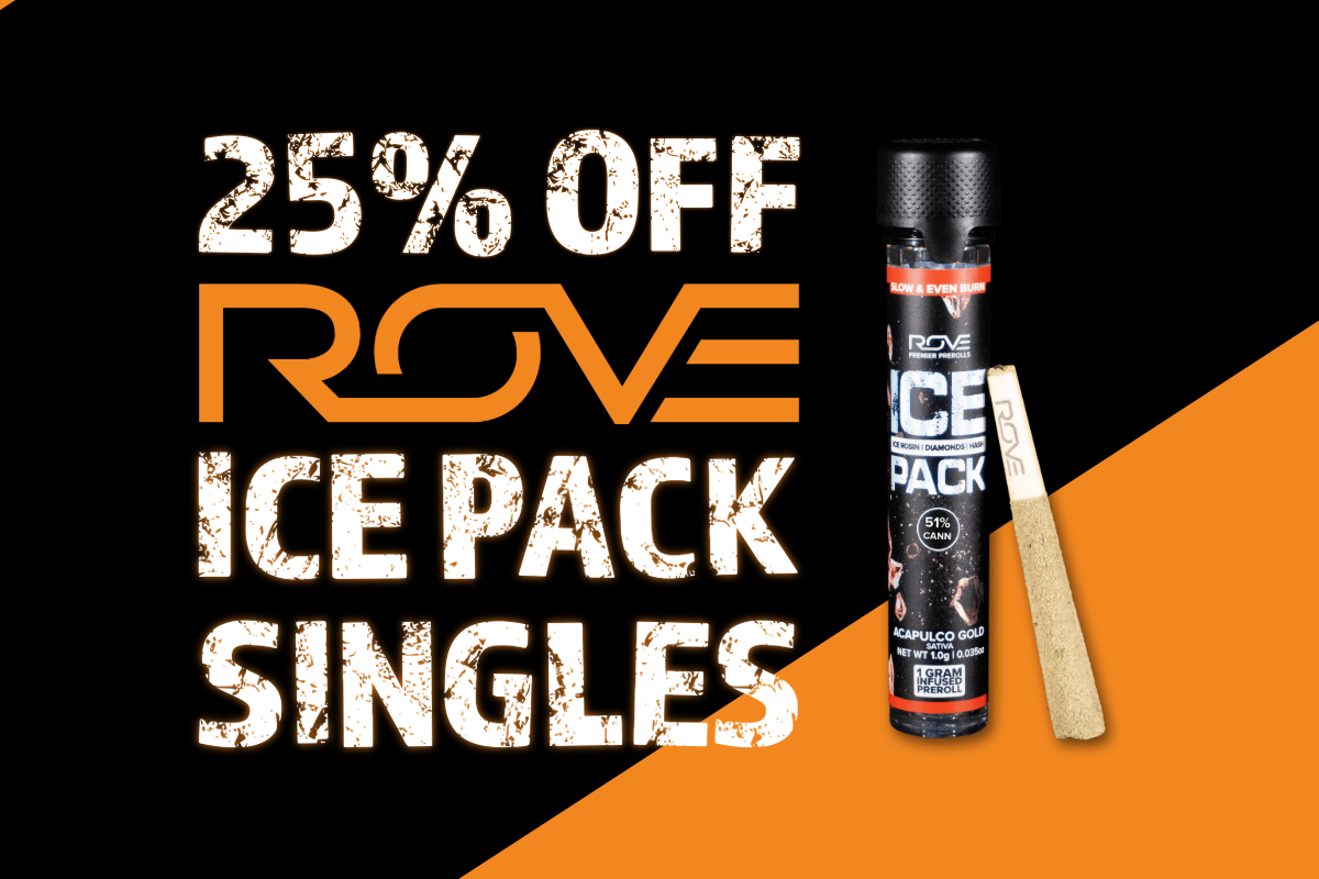 25% Off Rove 1g Ice Pack Singles special