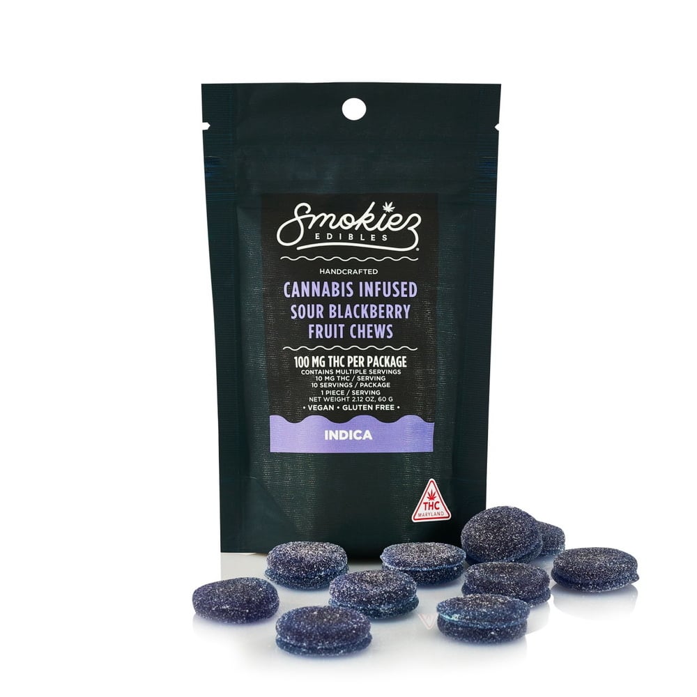 Sour Blackberry - Indica [10pk] (100mg)