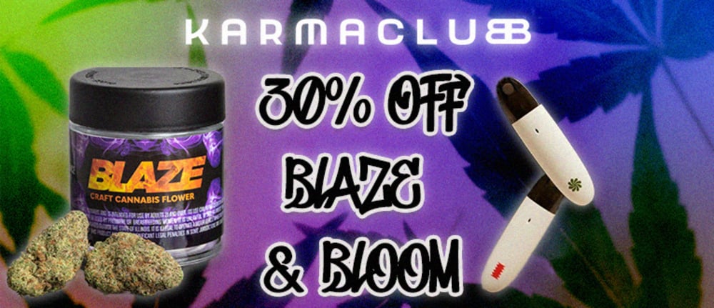 30% Off Blaze and Bloom special
