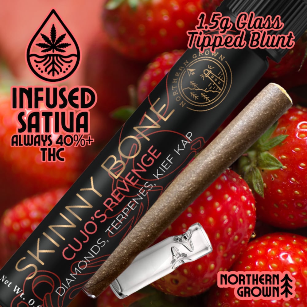 Northern Grown - Skinny Bone Cujo's Revenge Infused Blunt 1pk (1.5g)
