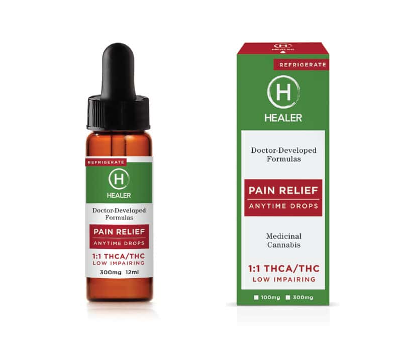 1:1 Pain Relief [12ml] (300mg THC/300mg THCA)