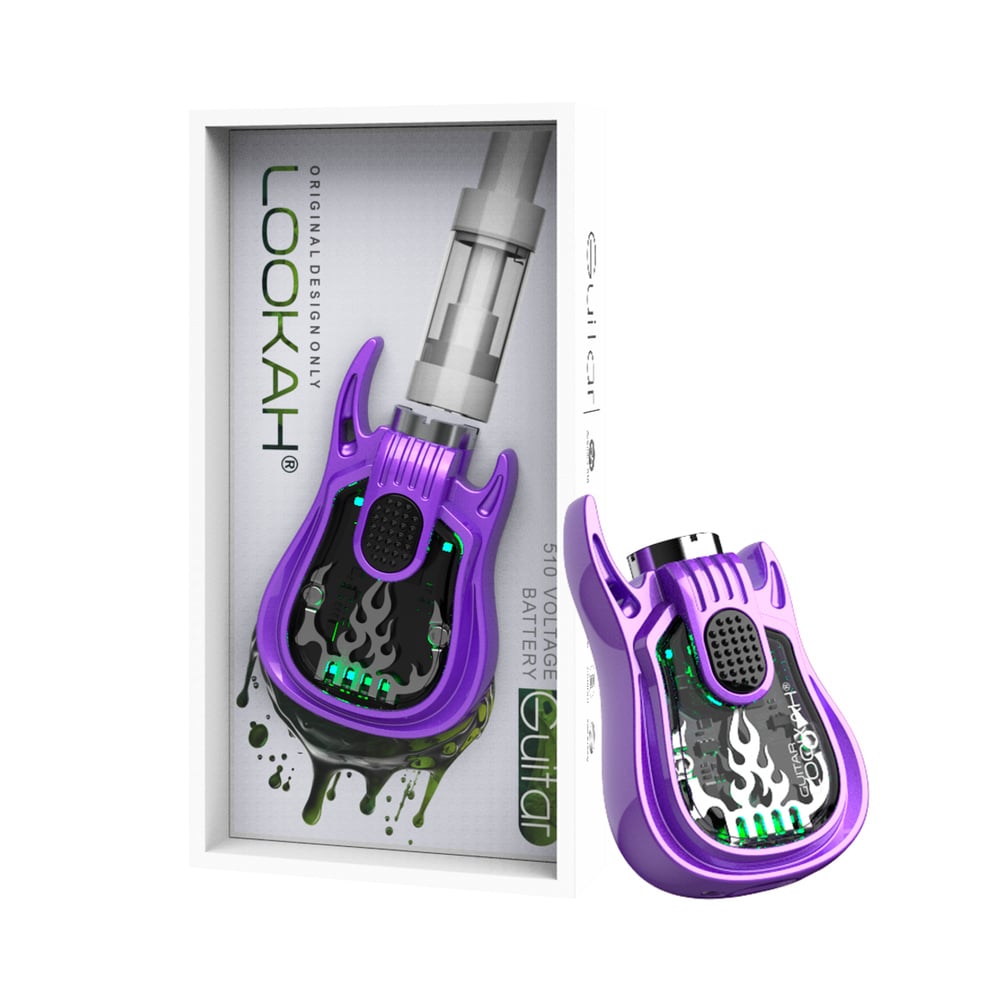 Guitar Battery Purple