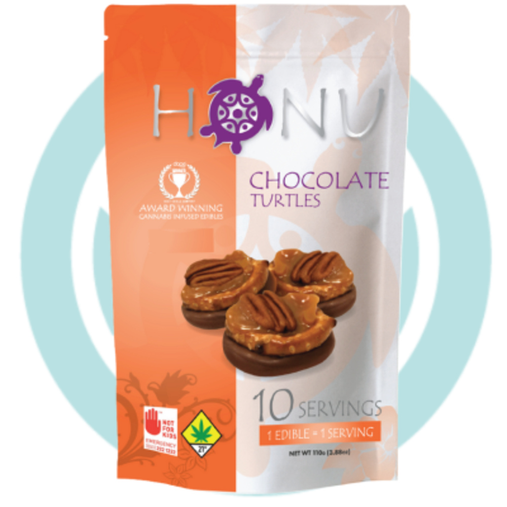 Chocolate Turtle - Indica [10pk] (100mg)