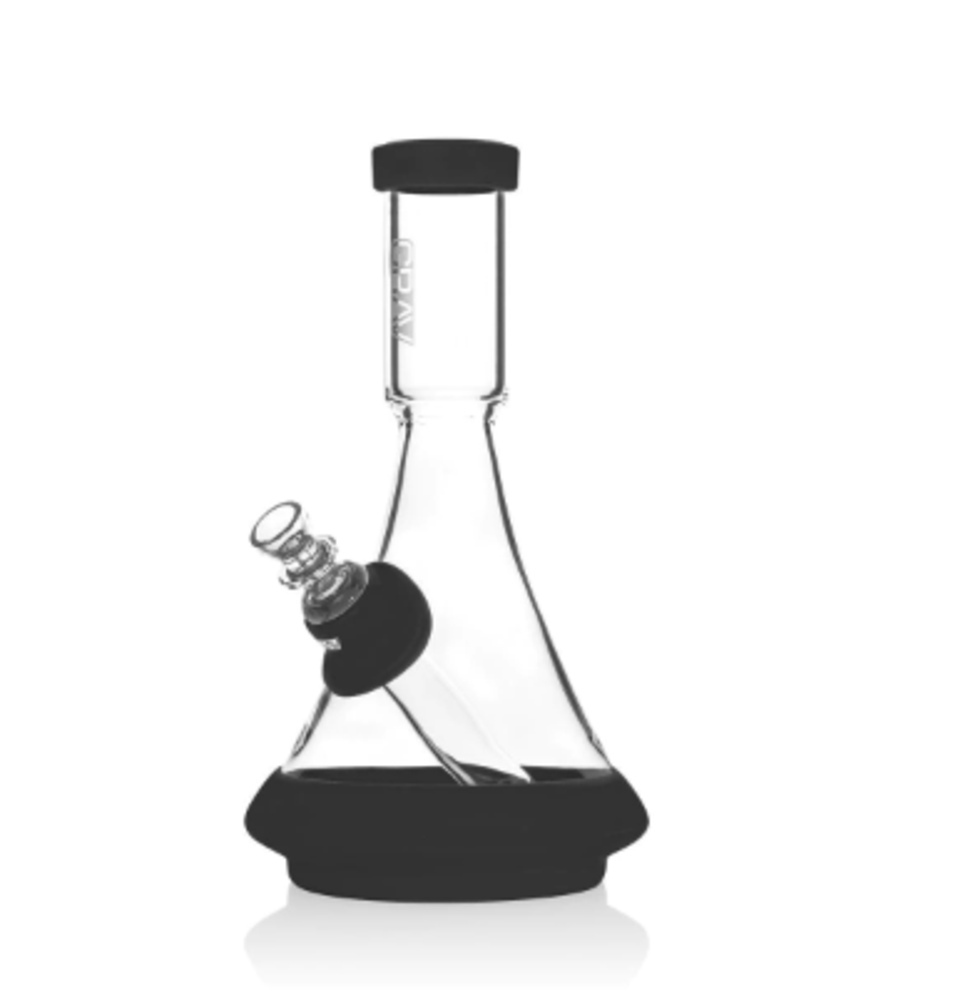 Deco Beaker in Silicone - Black