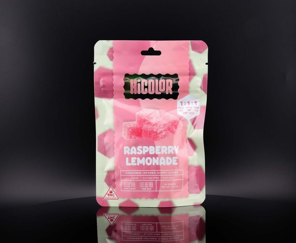 Shop Raspberry Lemonade [10pk] (100mg CBG/100mg CBD/100mg THC