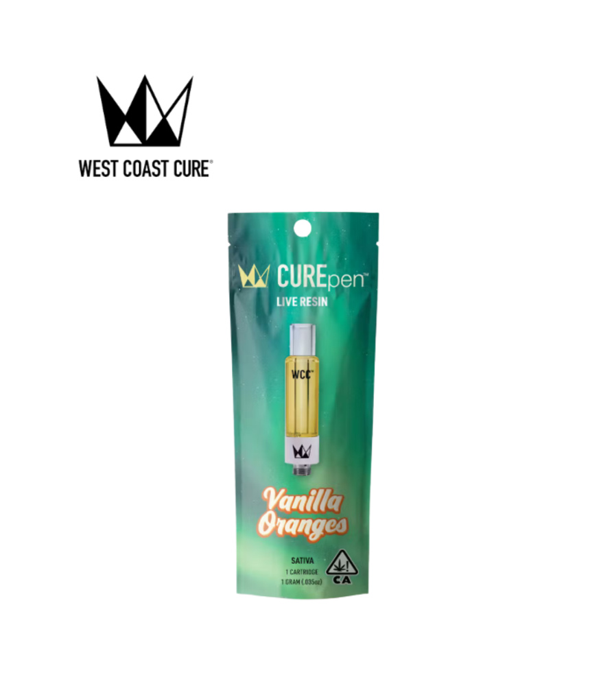 VANILLA ORANGES 1G LIVE RESIN CUREPEN CARTRIDGE