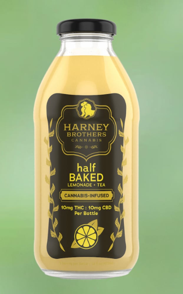 Half Baked Lemonade + Tea [16oz] (10mgCBD/10mgTHC)