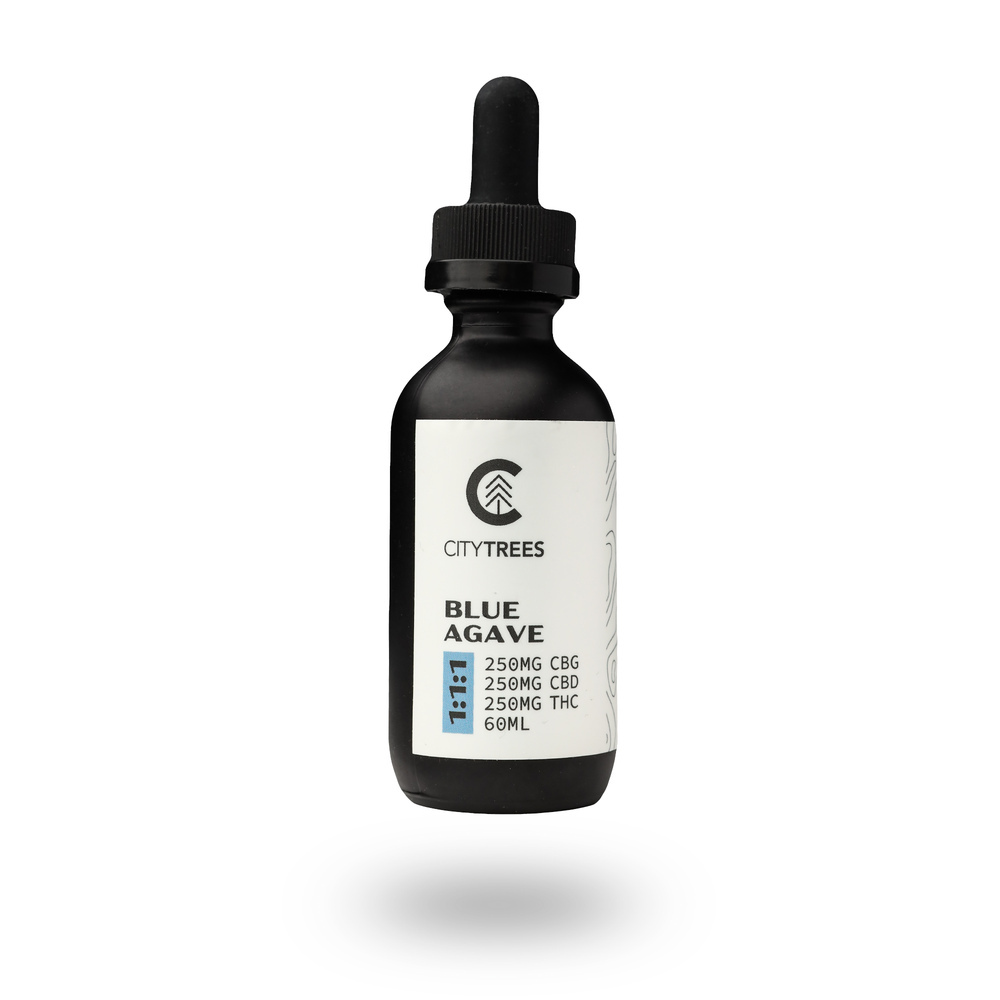 1:1:1 Blue Agave [60ml] (250mg CBG/250mg CBD/250mg THC)