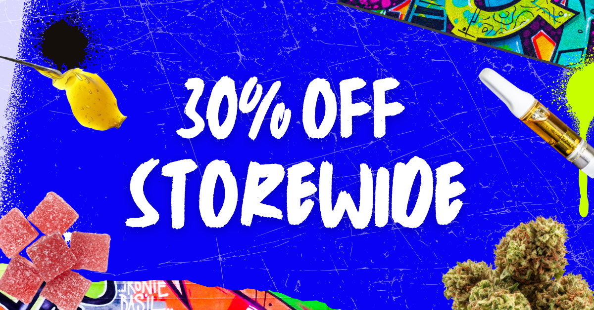 30% Off Entire Store special