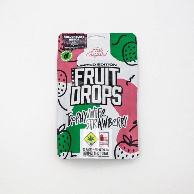 Strawberry - Trophy Wife [10pk] (500mg CBD/100mg CBN/100mg THC)
