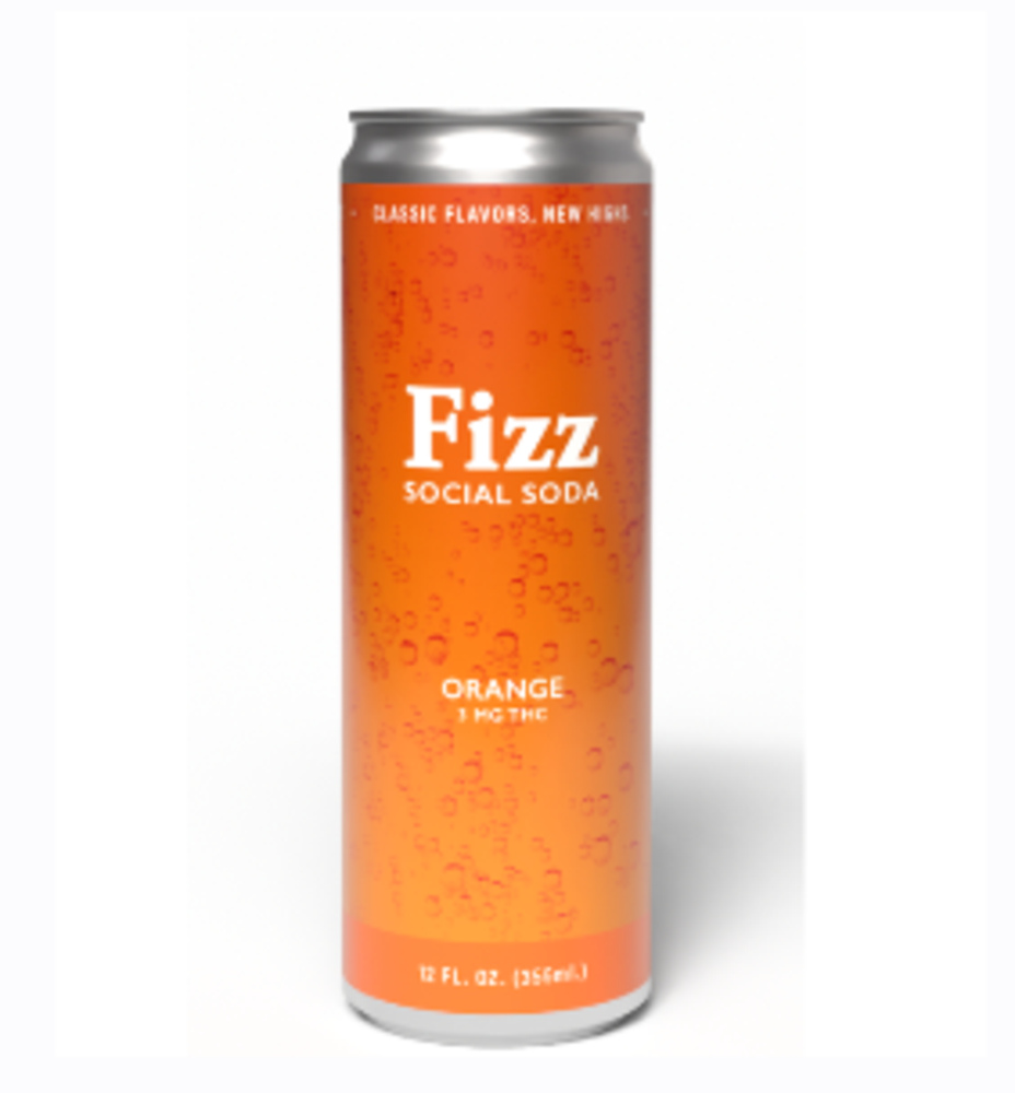 Fizz 3mg Orange Soda 12oz