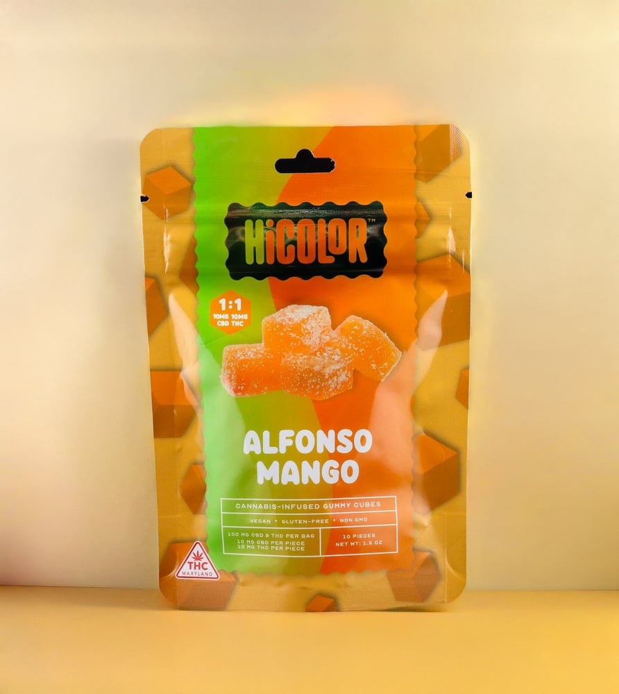 1:1 Alfonso Mango [10pk] (100mg CBD/100mg THC)