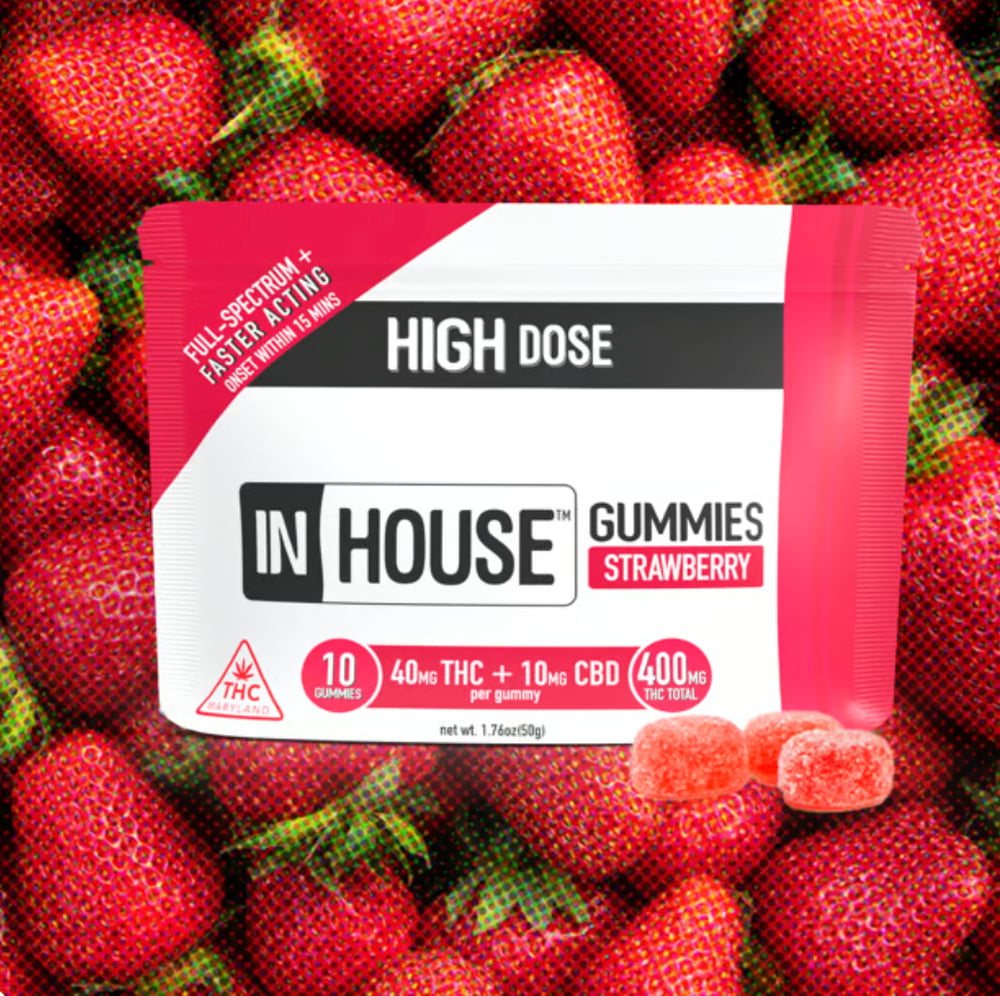 4:1 Strawberry [10pk] (400mg THC/100mg CBD) High Dose
