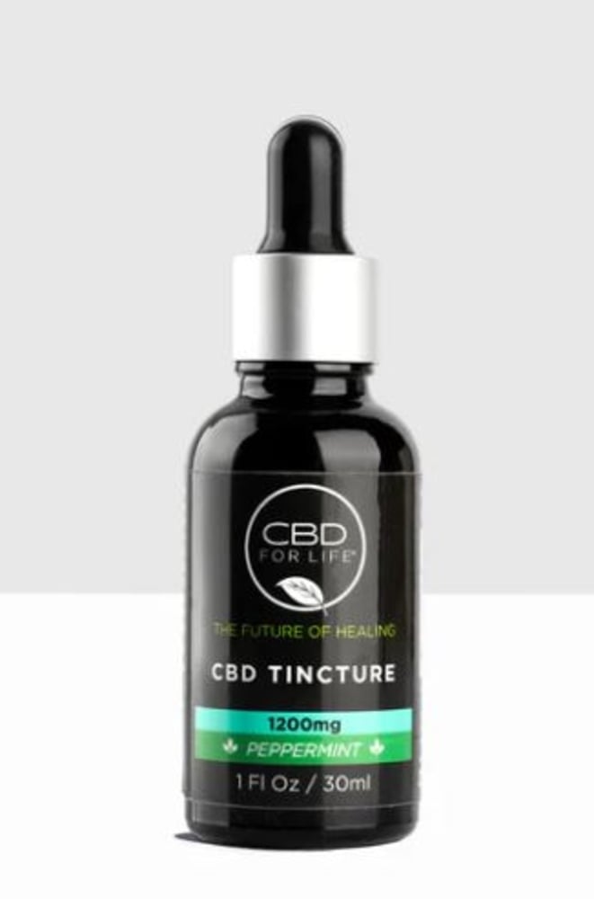 1200mg Peppermint CBD Oil Tincture