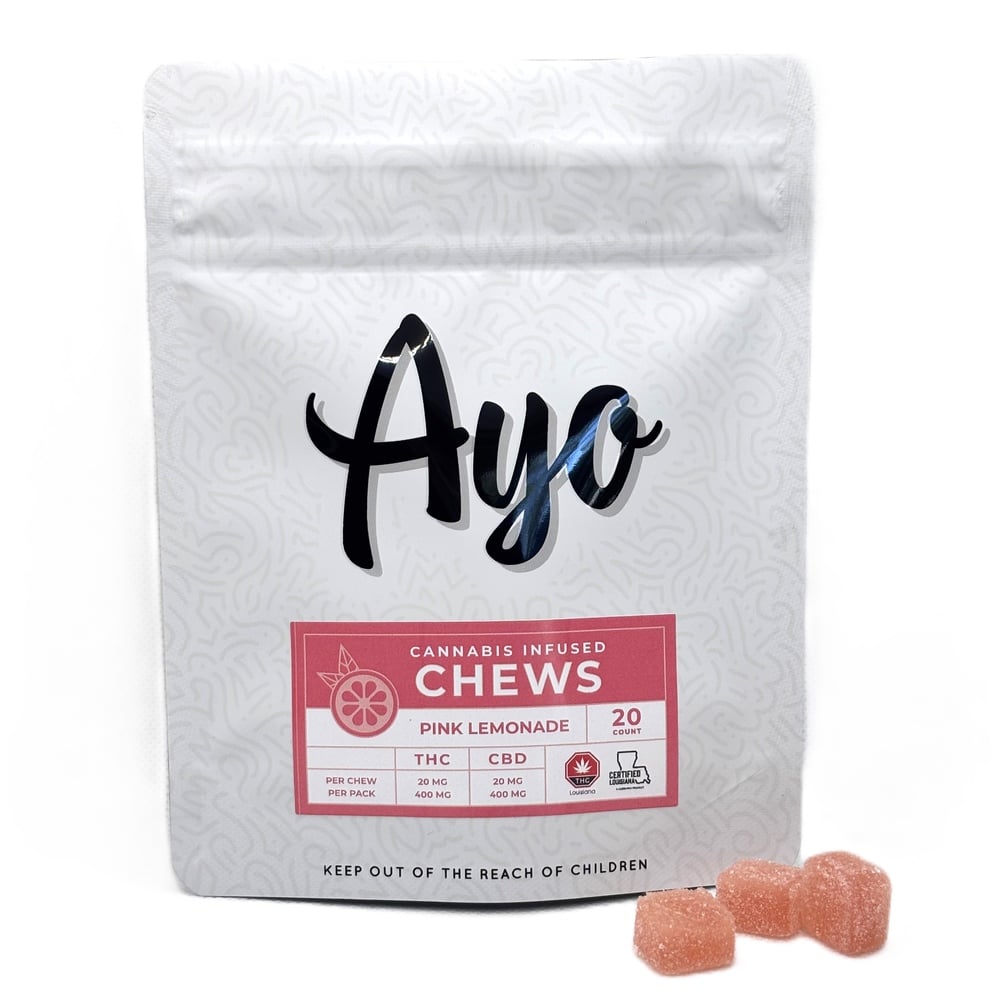Balance 1:1 Pink Lemonade [20pk] (20mg THC/20mg CBD/Chew