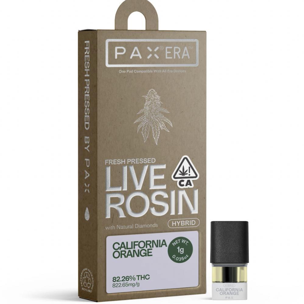 PAX Live Rosin - California Orange (H) - 1g Pod