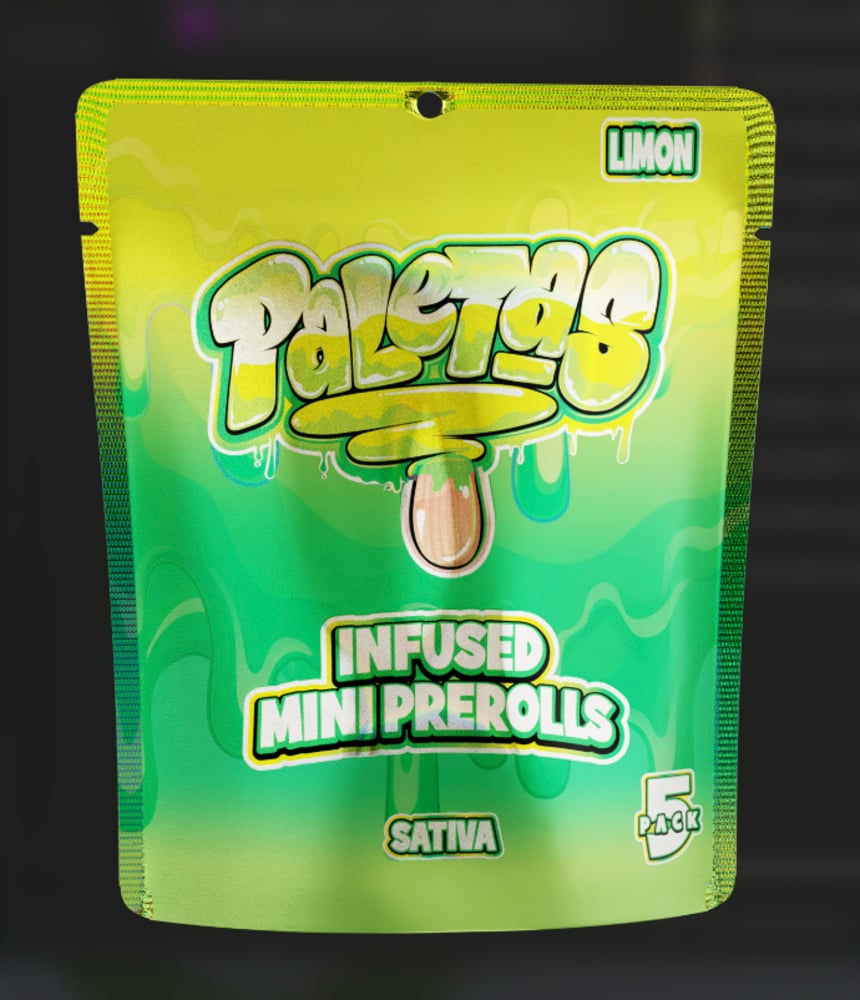 Paleta Infused Pre-Rolls Limon (S) 4g 5pk
