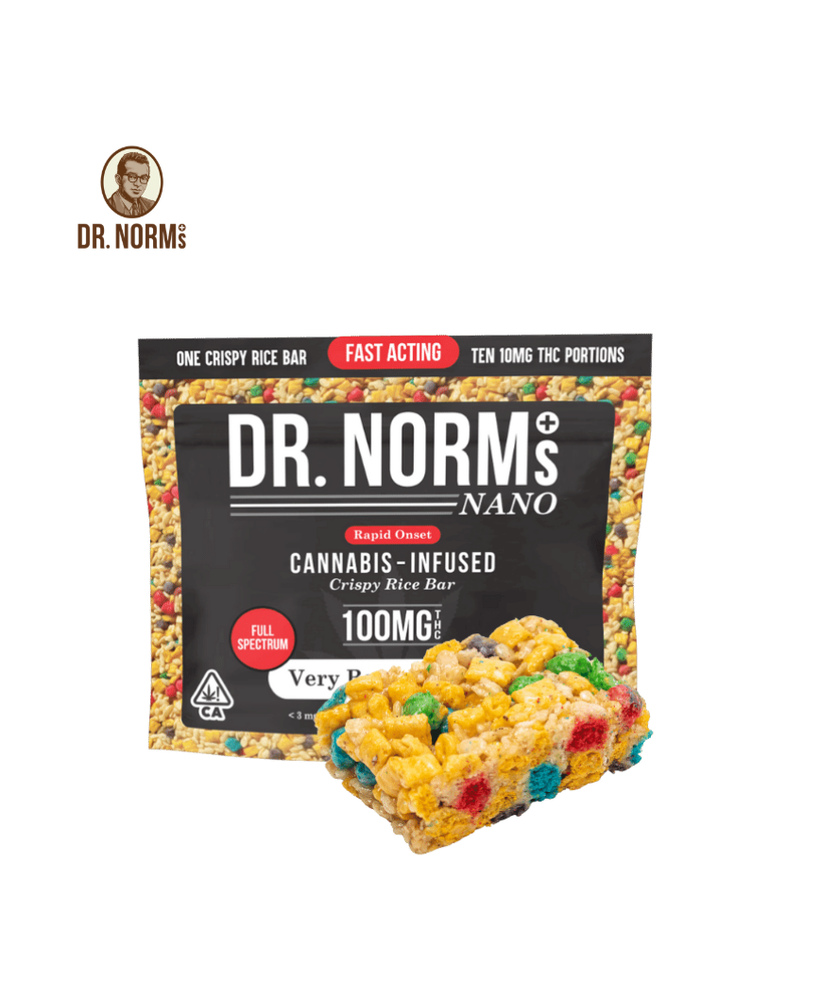 VERY BERRY CRUNCH 100MG INFUSED NANO CRISPY RICE BAR