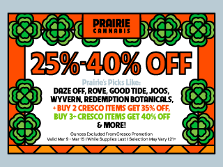 Prairie Cannabis - Chicago South Loop Marketing Banner