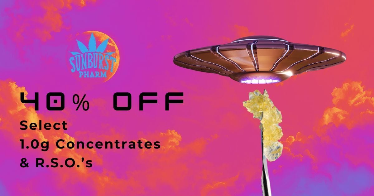 40% Off Select 1g Concentrates special