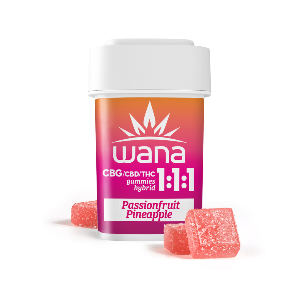 Passionfruit Pineapple 1:1:1 CBG/CBD/THC 100mg