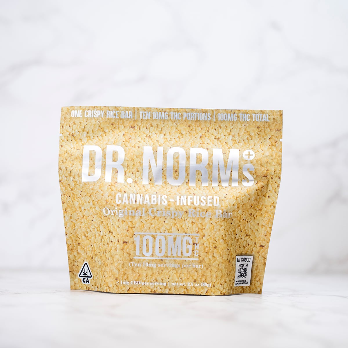 DR NORMS - ORIGINAL RICE KRISPY TREAT - 100MG