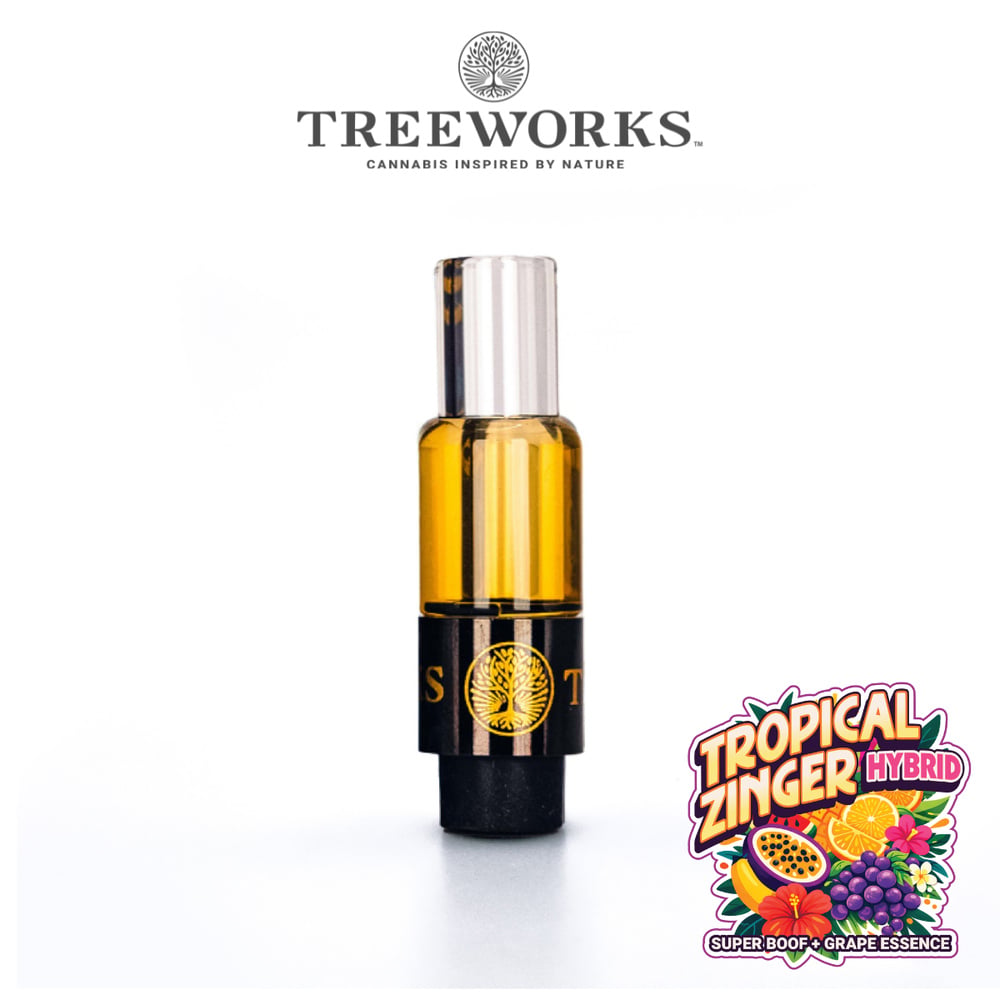 Treeworks  Tropical Zinger Live Rosin Vape Cartridge