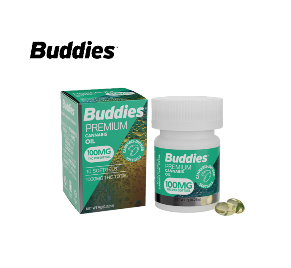 Premium Cannabis Oil 100mg 10 Pack Softgel Capsules