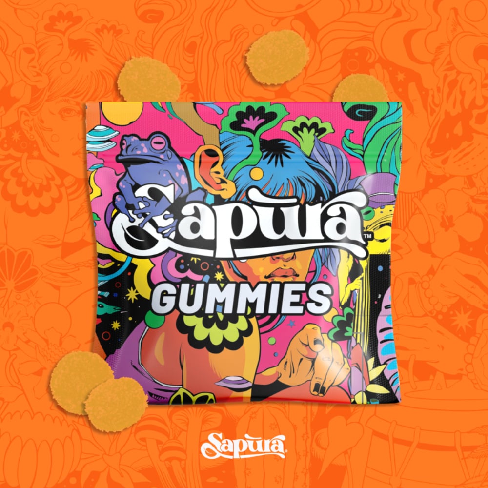 Sapura - Outrageous Orange Gummies (100mg 20pk)