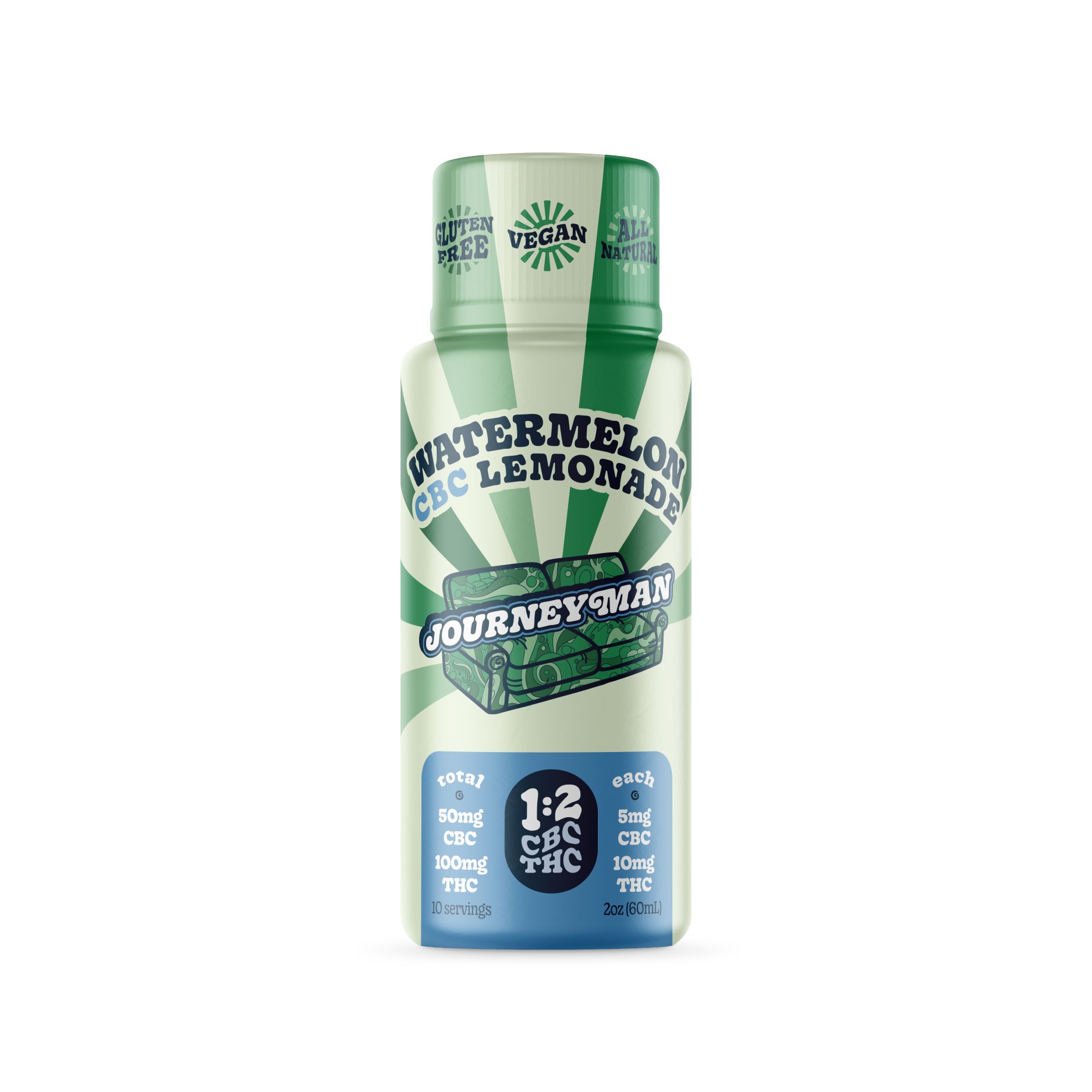 1:2 CBC Watermelon Lemonade [2oz] (50mg CBC/100mg THC)