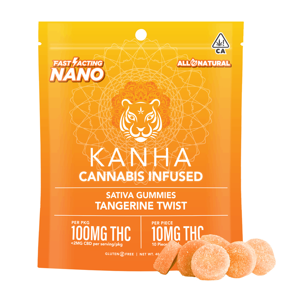 Tangerine Twist - Sativa [10pk] (100mg)