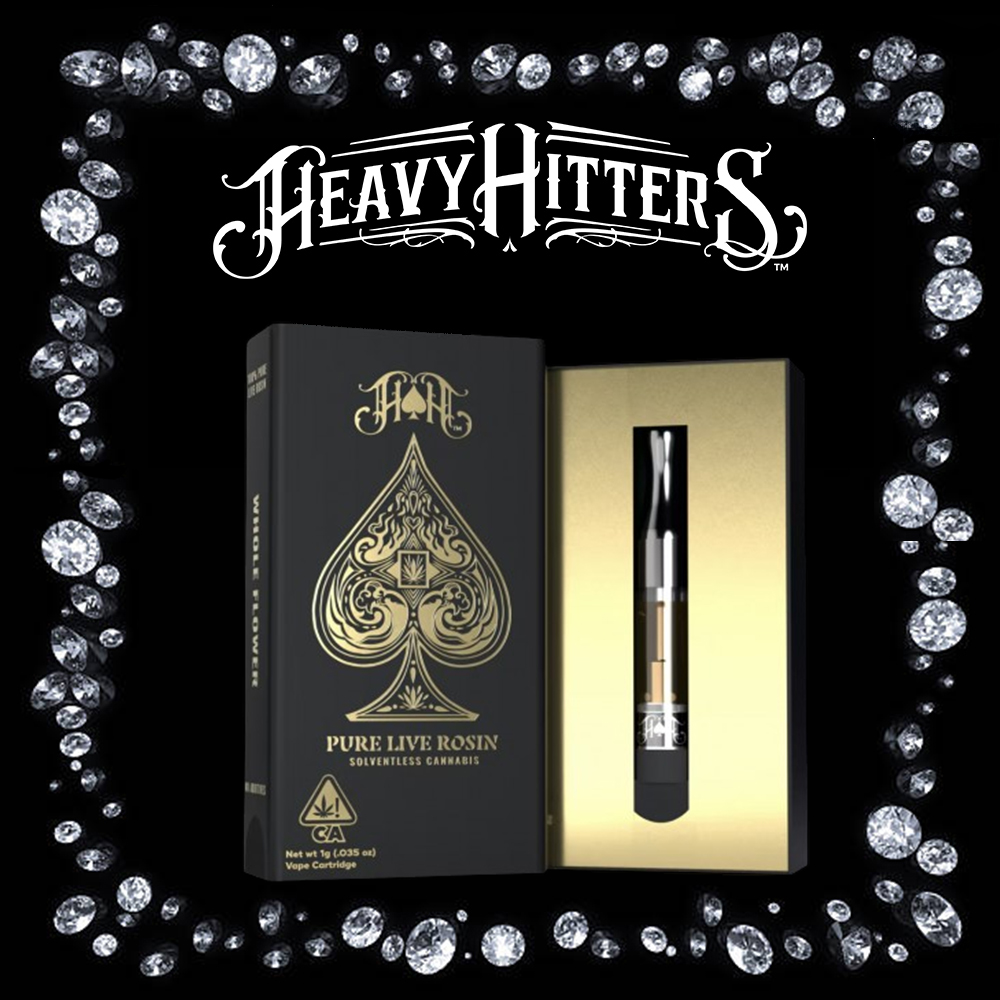 Garlic Juice | Indica - 100% Pure Live Rosin Solventless Oil - 1G Vape Cartridge