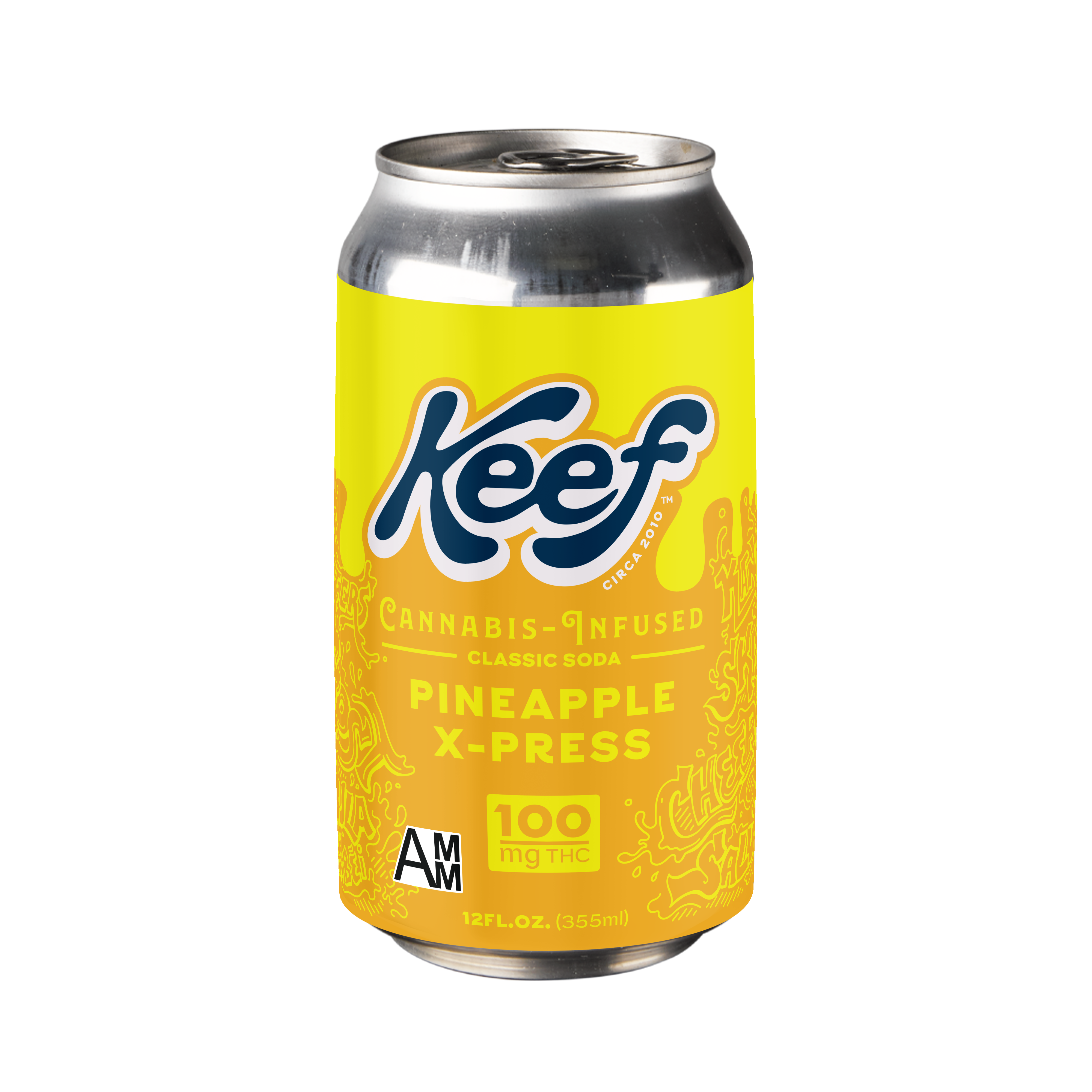 Shop Pineapple X-Press [12oz] (100mg) | Purspirit Cannabis Co