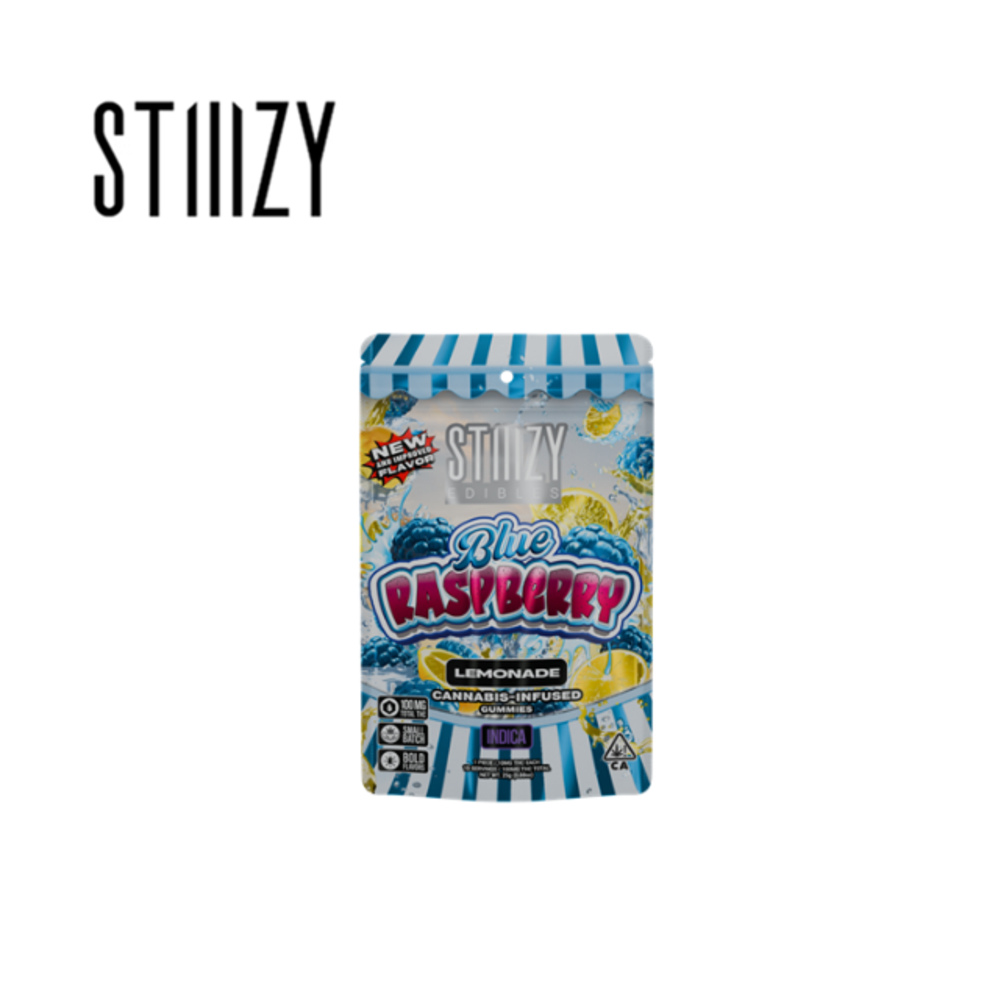 BLUE RASPBERRY LEMONADE 100MG 10 PACK GUMMIES