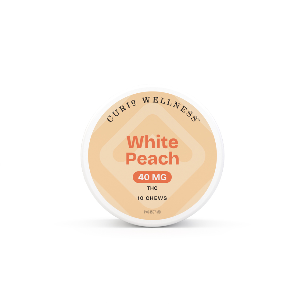 White Peach Chews | 400mg | 10pk
