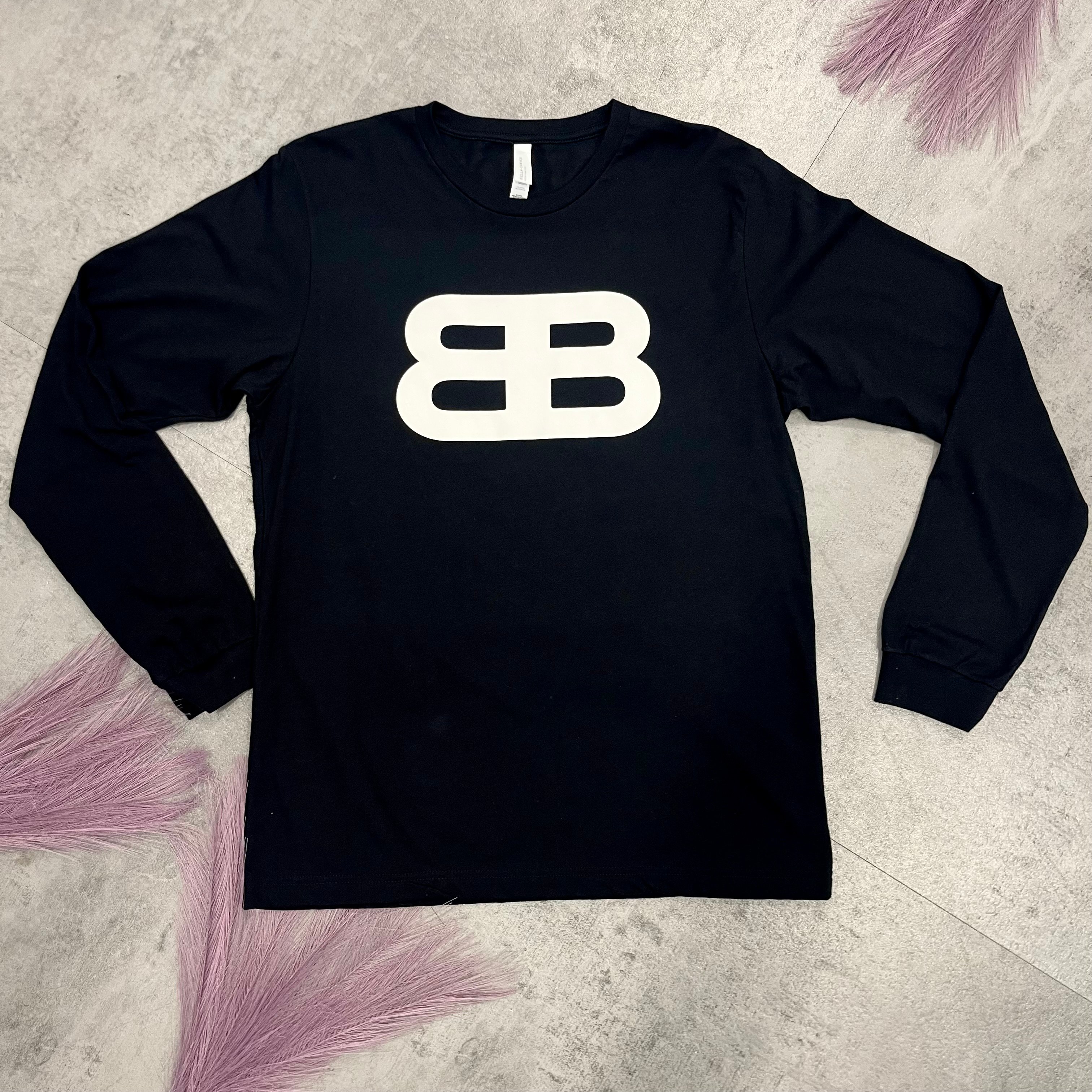 Double B Long-Sleeve Tee - Black