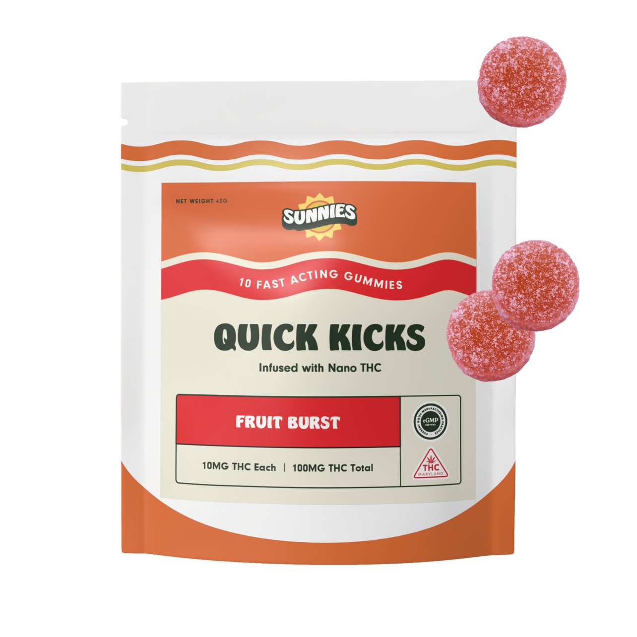 Fruit Burst [10pk] (100mg)