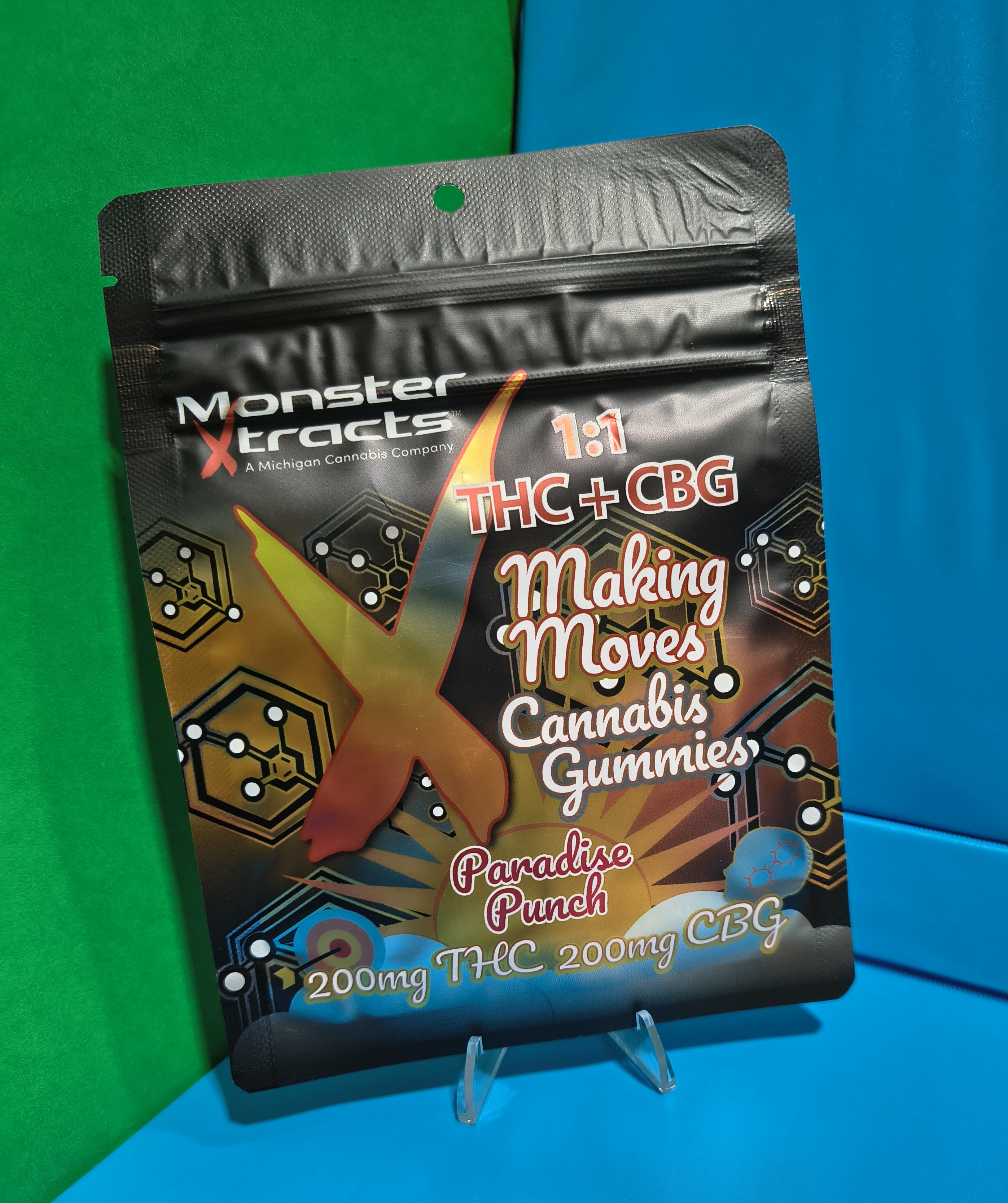 Monster Xtracts - Paradise Punch 200mg CBG 1:1