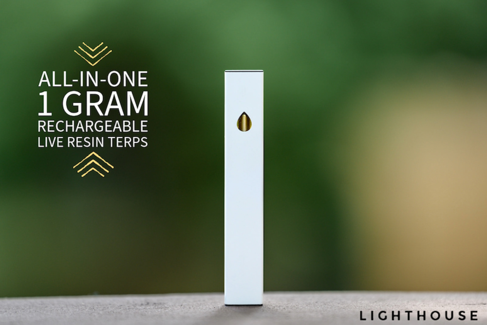 Shop Lighthouse - Grandaddy Purp (I) Live Resin Stick Disposable Vape (1g)  C0060000132 | Fine Fettle