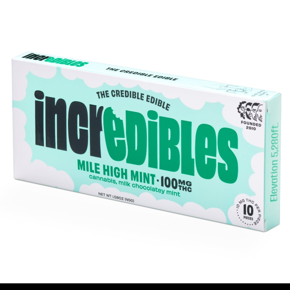 Mile High Mint Bar [20pk] (100mg)