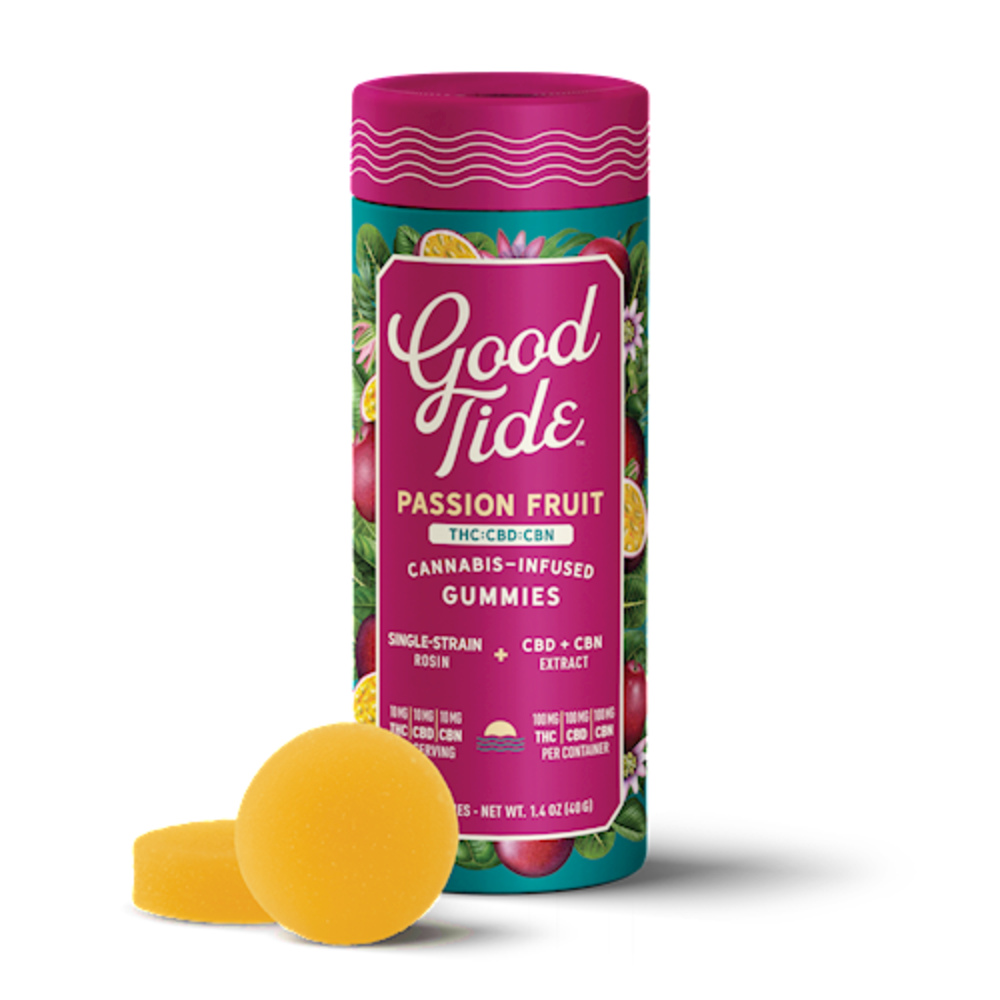 Passionfruit 1:1:1 CBD + CBN Single-Strain Rosin Gummies
