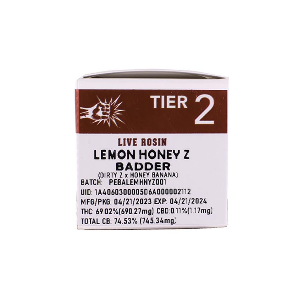 Lemon Honey Z | Punch | Tier 2 Live Rosin Cold Cure Badder