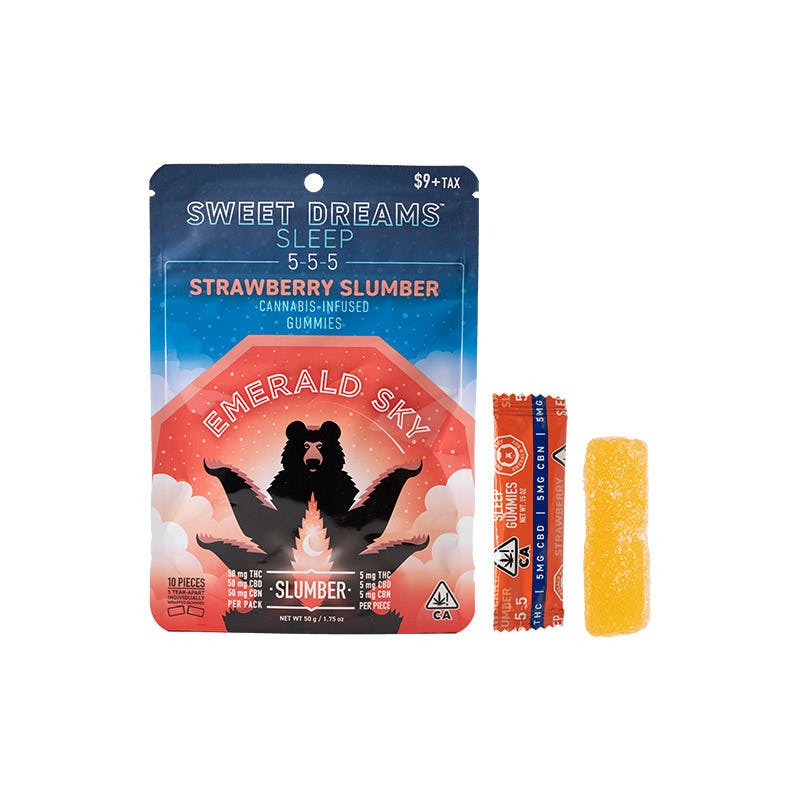 Sweet Dreams Strawberry Slumber [5pk] (50mg THC/50mg CBD/50mg CBN)