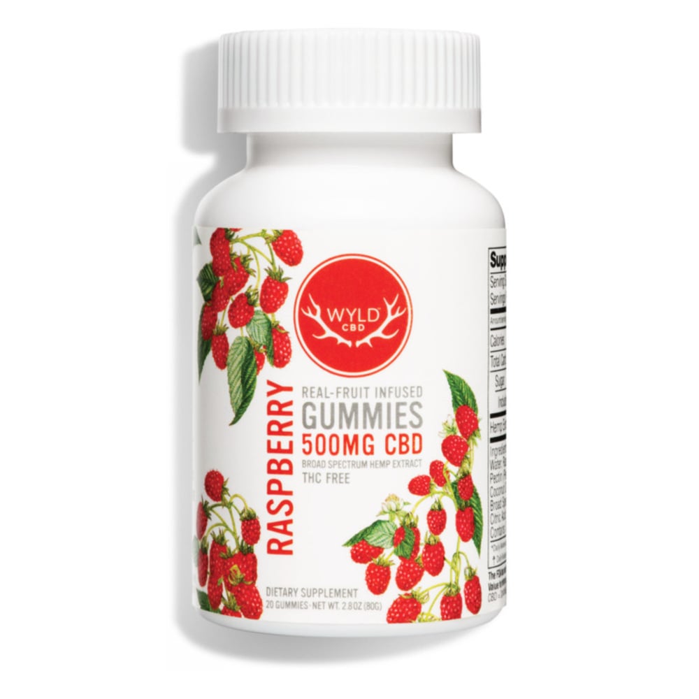 250mg Raspberry CBD Gummies (10-pack)