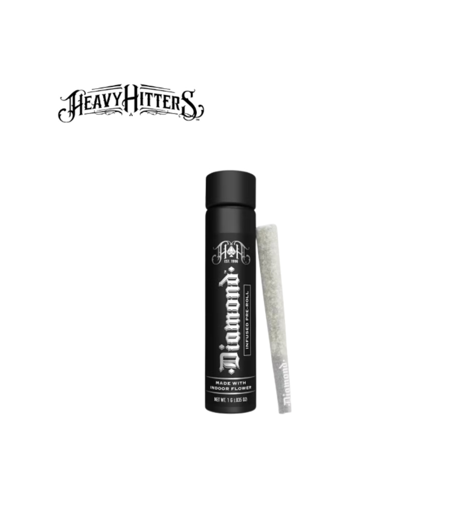 ORANGE PUSH POP 1G DIAMOND INFUSED PREROLL