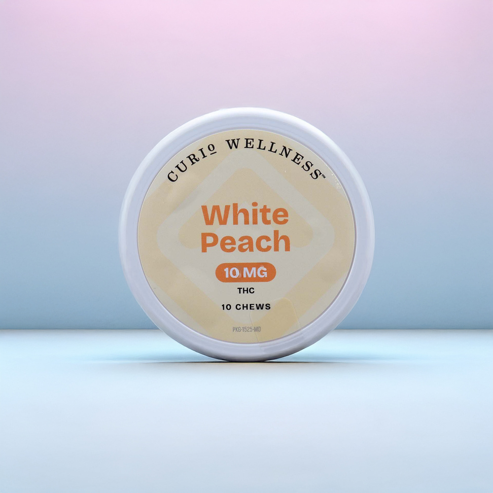 White Peach Chews | 100mg | 10pk