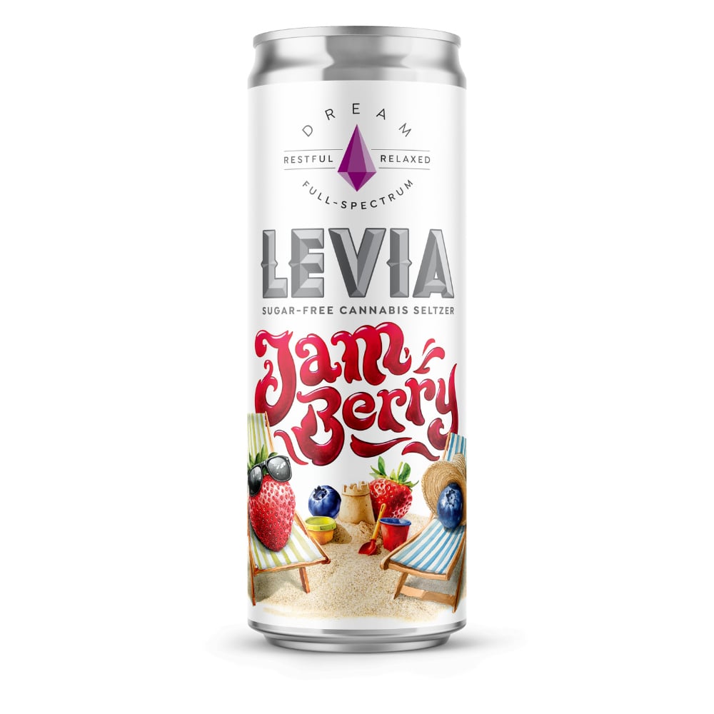 Levia - Dream Jam Berry Indica Seltzer (5mg)