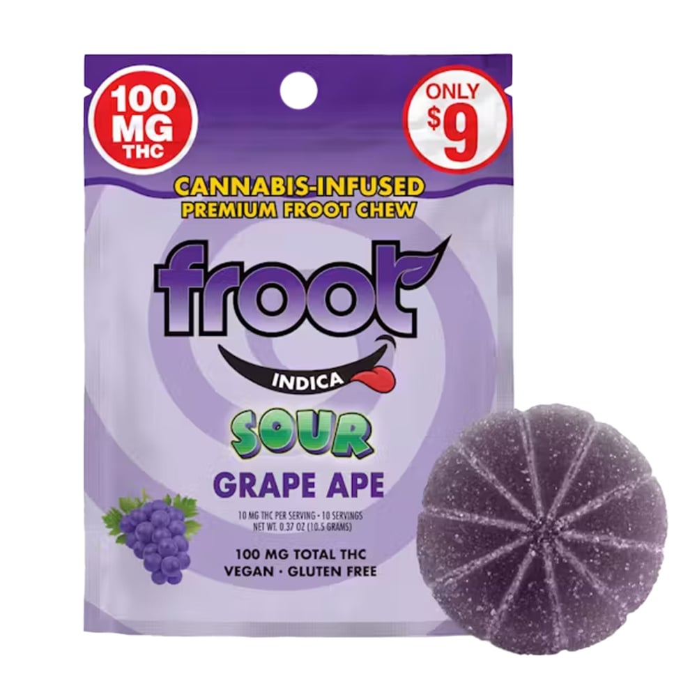 Sour Grape Ape [10pk] (100mg)
